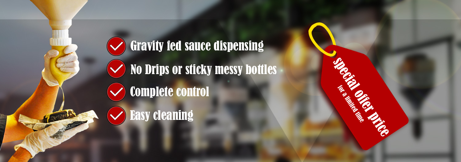 hanging sauce dispenser